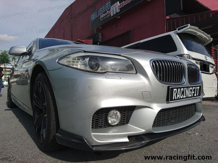 F10 5-Series Kelleners Style Front lip M Sport & M5 